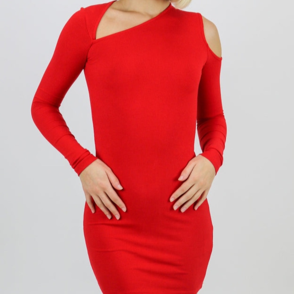 Mini Red Dress